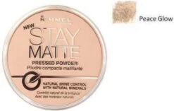 Rimmel London Stay Matte Pressed Powder - 003 Peach Glow 35 Rimmel London Stay Matte Pressed Powder - 003 Peach Glow -Cosmetica Winkel 1200x761 1