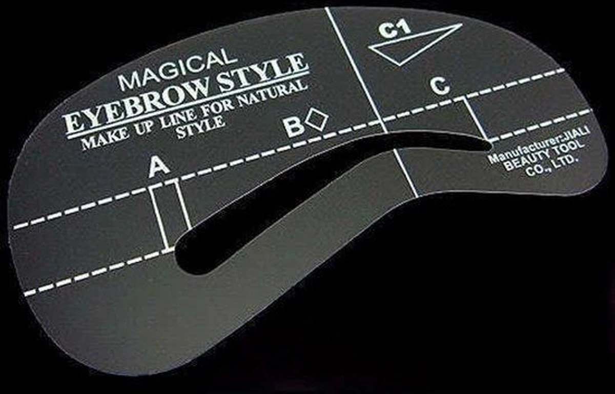 4 Stuks Wenkbrauw Mal - Template - Makeup - Sjabloon - Wenkbrauwpotlood 6 4 Stuks Wenkbrauw Mal - Template - Makeup - Sjabloon - Wenkbrauwpotlood - Afbeelding 4