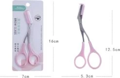 Without Lemons | Wenkbrauwschaar | Wenkbrauw Trimmer | Browshaper | BeautyTool | Gezichts Schaar | Dames| Ontharing | Design | Roze 8 Without Lemons | Wenkbrauwschaar | Wenkbrauw Trimmer | Browshaper | BeautyTool | Gezichts Schaar | Dames| Ontharing | Design | Roze -Cosmetica Winkel 1200x780