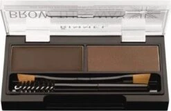 Rimmel London Brow This Way Brow Sculpting Kit - 003 Dark Brown 33 Rimmel London Brow This Way Brow Sculpting Kit - 003 Dark Brown -Cosmetica Winkel 1200x784