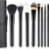 Evvie 12-delige Make-up Kwasten Set In Luxe Koker - Zwart 2 Evvie 12-delige Make-up Kwasten Set In Luxe Koker - Zwart -Cosmetica Winkel 1200x795 3
