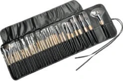 32-delige Make Up Set - Kwasten Set - Make Up Etui - Zwarte Professionele Make Up Set -Cosmetica Winkel 1200x798