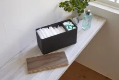 Yamazaki Opbergbox Make Up - Sanitair - Zwart -Cosmetica Winkel 1200x800 32
