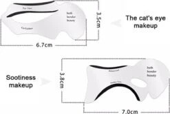 GEAR 3000® Eyeliner Stempel - Stamp - Stencil - Wing - Sjabloon - Smokey Eyes - Herbruikbaar 2 Stuks 9 GEAR 3000® Eyeliner Stempel - Stamp - Stencil - Wing - Sjabloon - Smokey Eyes - Herbruikbaar 2 Stuks -Cosmetica Winkel 1200x813 5