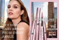 Maybelline Lash Sensational Sky High Waterproof - Zwart - Lengte Mascara - 6 Ml 16 Maybelline Lash Sensational Sky High Waterproof - Zwart - Lengte Mascara - 6 Ml -Cosmetica Winkel 1200x815 1
