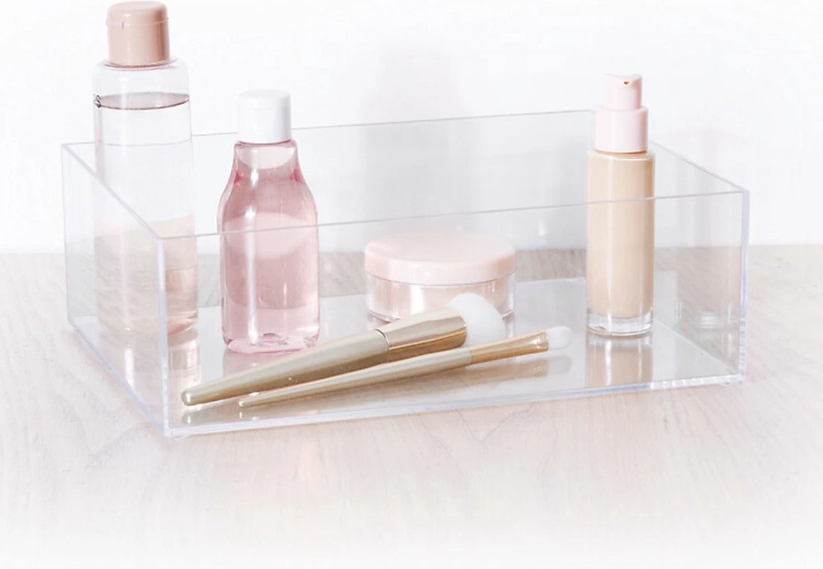 Five® Make-up Bakken - Transparant - Stapelbaar 4 Five® Make-up Bakken - Transparant - Stapelbaar - Afbeelding 2