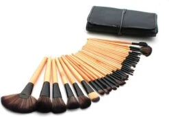 32-delige Make Up Set - Kwasten Set - Make Up Etui - Zwarte Professionele Make Up Set -Cosmetica Winkel 1200x835 5