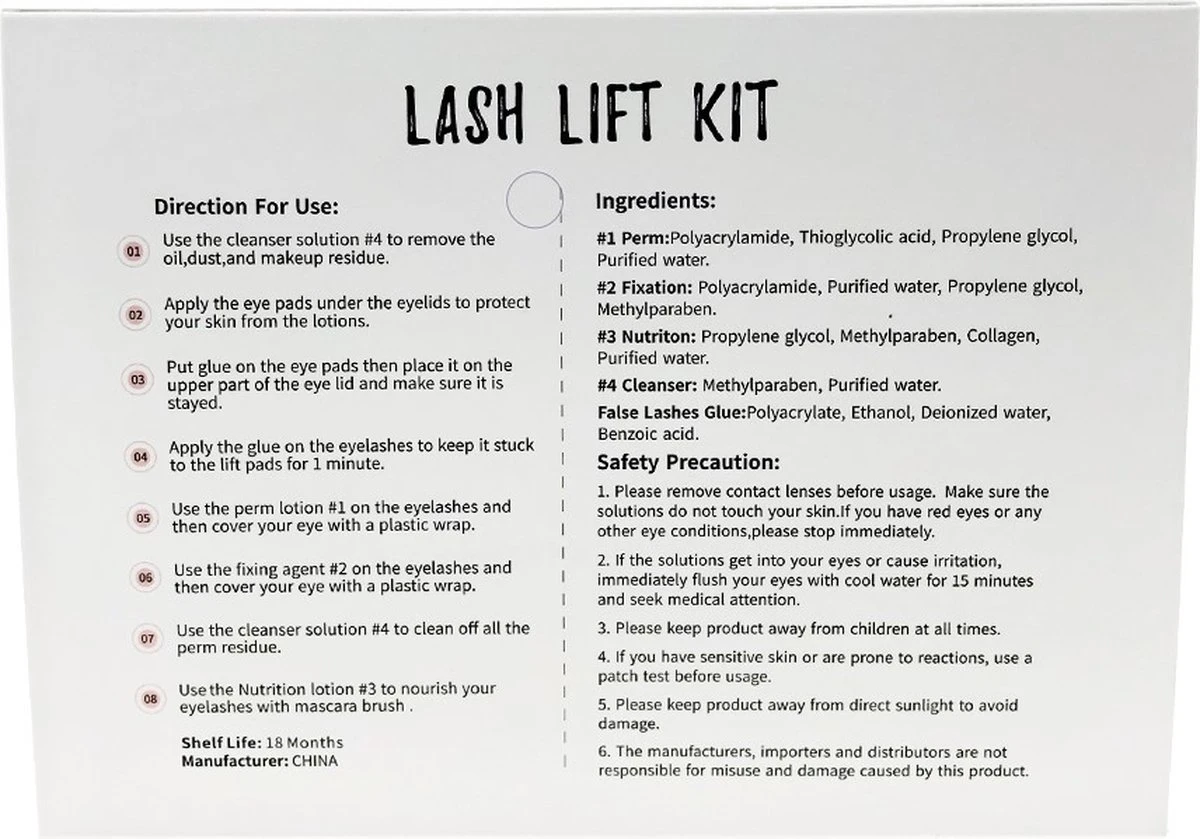 Merkloos Upgraded Wimper Lifting Set - Lash Lift Kit- Lashlift - Extra Uitgebreide Editie - 45 Delig 5 Merkloos Upgraded Wimper Lifting Set - Lash Lift Kit- Lashlift - Extra Uitgebreide Editie - 45 Delig - Afbeelding 3
