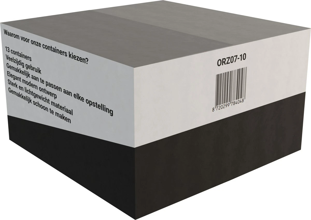 Waal® Lade Organizer (set Van 13 Bakjes) - Lade Verdeler - Keuken - Kantoor - Make-up - Bureau - Transparant 12 Waal® Lade Organizer (set Van 13 Bakjes) - Lade Verdeler - Keuken - Kantoor - Make-up - Bureau - Transparant - Afbeelding 10