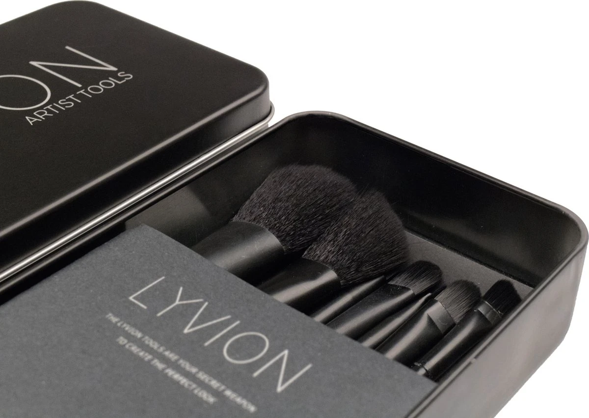 LYVION Professionele Make Up Kwasten Set - 7 Delig / Make Up / Make Up Koffer / Make Up Set / Make Up Kwasten / Make Up Kwasten Set 8 LYVION Professionele Make Up Kwasten Set - 7 Delig / Make Up / Make Up Koffer / Make Up Set / Make Up Kwasten / Make Up Kwasten Set - Afbeelding 6