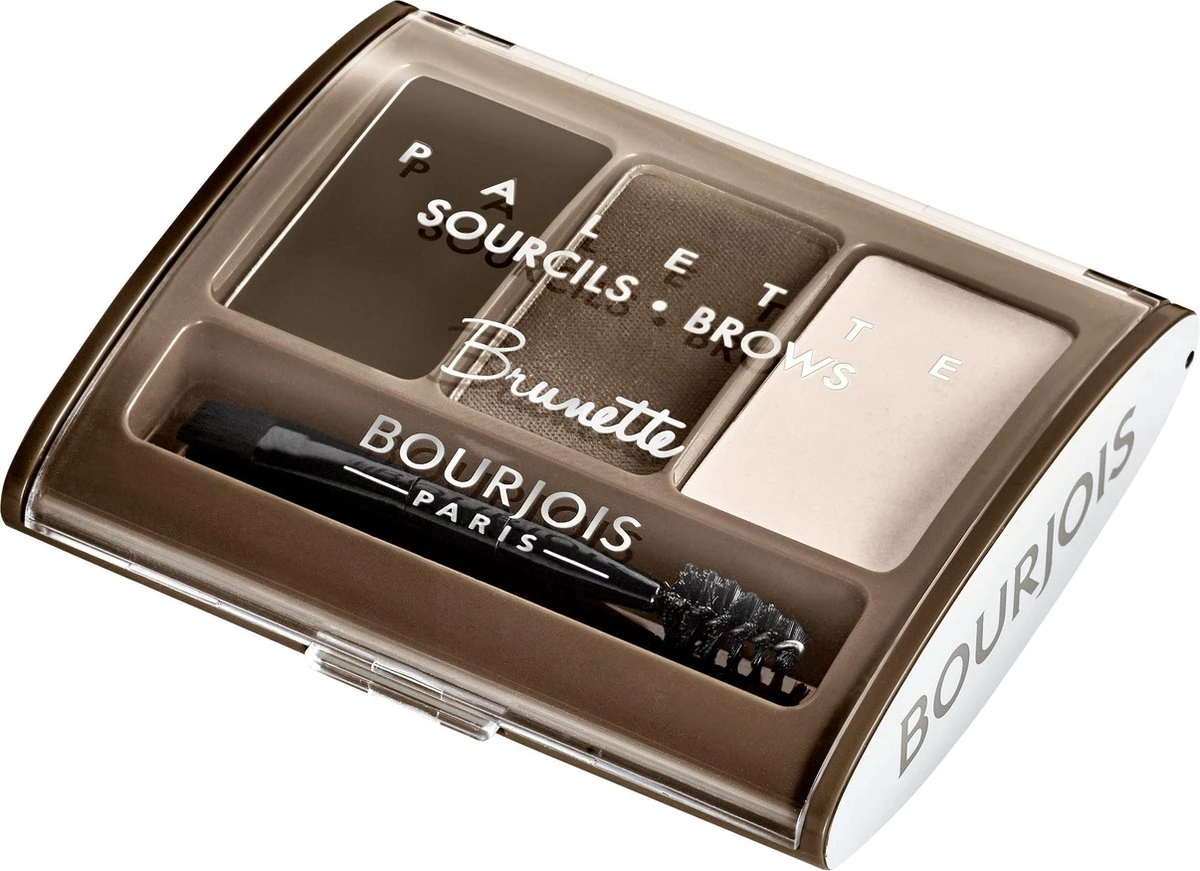 Bourjois Brow Palette Wenkbrauwmake-up - 2 Brunette 4 Bourjois Brow Palette Wenkbrauwmake-up - 2 Brunette - Afbeelding 2