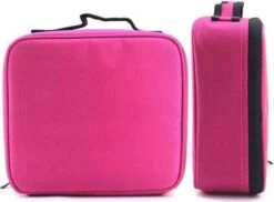 Cosmetica Koffer - Make-up Koffer Met Verstelbare Vakken - Visagie En Nagelstyliste Beauty Koffer - 26x23x9CM - Roze -Cosmetica Winkel 1200x883 3