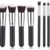 Kabuki Professionele Make-up Kwasten - Kwastenset - Zwart/Zilver - 10 Delig 2 Kabuki Professionele Make-up Kwasten - Kwastenset - Zwart/Zilver - 10 Delig -Cosmetica Winkel 1200x887 2