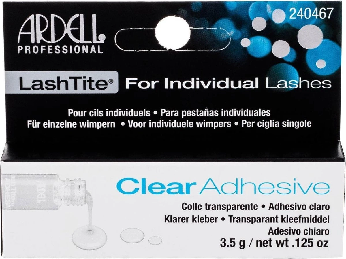 Ardell Lash Tite Individual Lash Adhesive - Clear - Stevige Wimperlijm 3 Ardell Lash Tite Individual Lash Adhesive - Clear - Stevige Wimperlijm