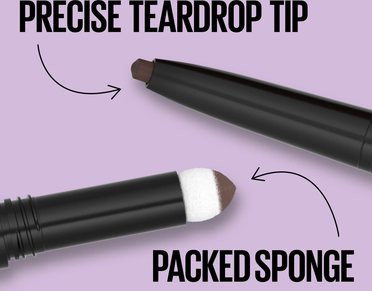 Maybelline Express Brow Duo Wenkbrauwpotlood - 00 Light Blonde 8 Maybelline Express Brow Duo Wenkbrauwpotlood - 00 Light Blonde - Afbeelding 6