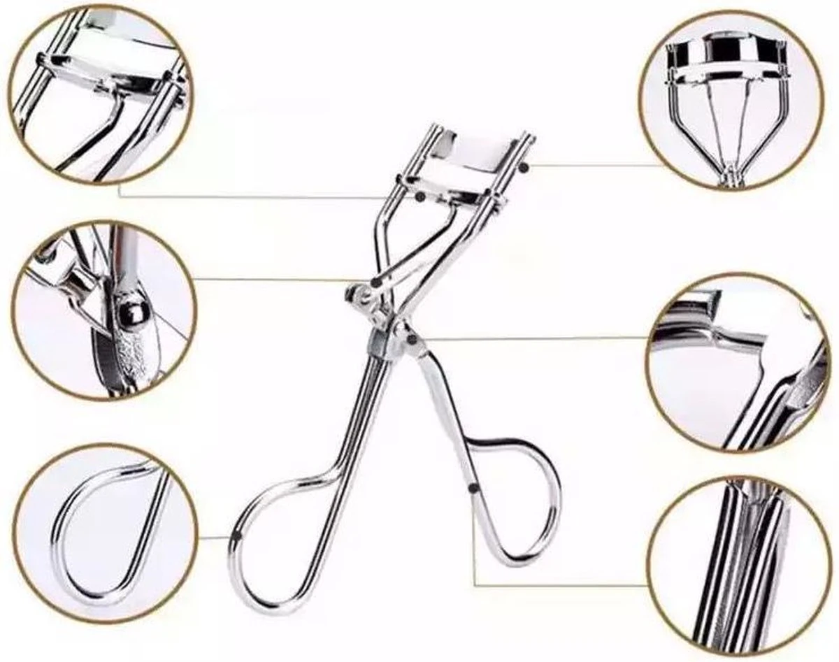 Professionele Eyelash Curler- Wimperkrultang- Wimperkruller - Lash Curler - Wimpers- 1 St 5 Professionele Eyelash Curler- Wimperkrultang- Wimperkruller - Lash Curler - Wimpers- 1 St - Afbeelding 3