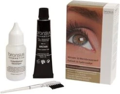 Bransus Wimper & Wenkbrauw Verf Bruin En Zwart In Set Van 2 Stuks