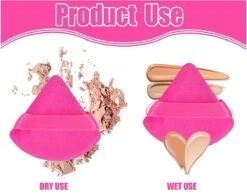 Merkloos Powder Puff Triangle - Make-up Spons - Driehoek Beautyblender - Tool - Puff Set - Puff Spons - Verpakt Per 5 8 Merkloos Powder Puff Triangle - Make-up Spons - Driehoek Beautyblender - Tool - Puff Set - Puff Spons - Verpakt Per 5 -Cosmetica Winkel 1200x948