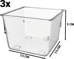 Waal® Lade Organizer (set Van 13 Bakjes) - Lade Verdeler - Keuken - Kantoor - Make-up - Bureau - Transparant 15 Waal® Lade Organizer (set Van 13 Bakjes) - Lade Verdeler - Keuken - Kantoor - Make-up - Bureau - Transparant -Cosmetica Winkel 1200x969 3