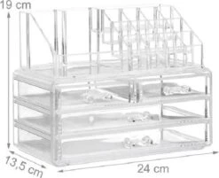 Merkloos Make-up Organizer - Tweedelig - Cosmetica Opbergdoos 13 Merkloos Make-up Organizer - Tweedelig - Cosmetica Opbergdoos -Cosmetica Winkel 1200x976 2