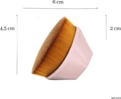 Bellive® - Magic Face Brush - Foundation Brush - Cadeau - Make-up Kwast - Poederkwast - Foundation - Concealer - Make Up Borstel -Cosmetica Winkel 1200x979