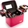 A&K Make Up Koffer | Uitklapbaar | 5 Opbergbakken | Reis Travel Case | Met Spiegel | Roze -Cosmetica Winkel 1200x981 3