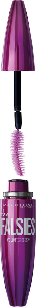 Maybelline Volum'Express Falsies - Zwart - Mascara 6 Maybelline Volum'Express Falsies - Zwart - Mascara - Afbeelding 4