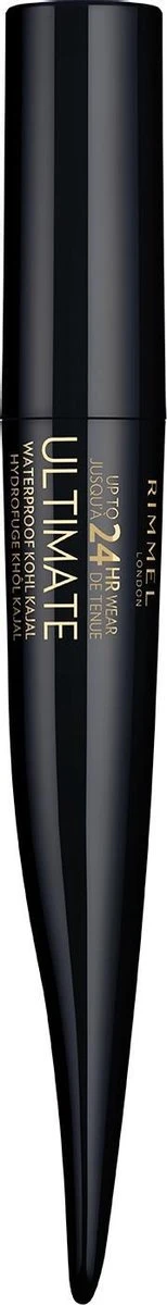 Rimmel London Ultimate Kohl Kajal - Eyeliner - Oogpotlood - 001 Black Obsidian - Waterproof - Zwart - 1.6 G 7 Rimmel London Ultimate Kohl Kajal - Eyeliner - Oogpotlood - 001 Black Obsidian - Waterproof - Zwart - 1.6 G - Afbeelding 5