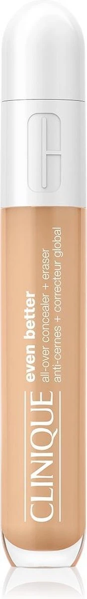 Clinique Even Better All-Over Concealer + Eraser Concealer 6 Ml - CN 52 Neutral 3 Clinique Even Better All-Over Concealer + Eraser Concealer 6 Ml - CN 52 Neutral