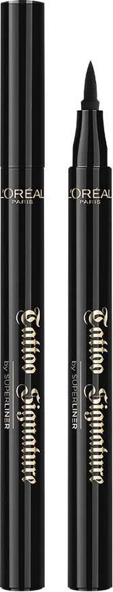 L’Oréal Paris Superliner Tattoo Signature - Black - Eyeliner 10 L’Oréal Paris Superliner Tattoo Signature - Black - Eyeliner - Afbeelding 8