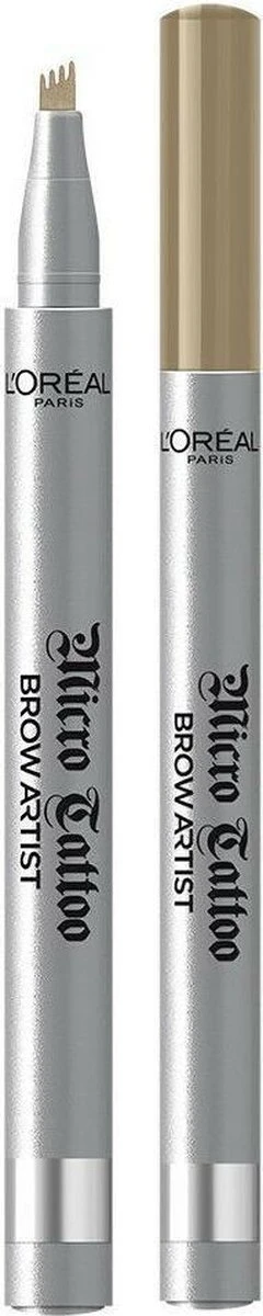 L'Oréal Brow Artist Micro Tattoo Wenkbrauwpotlood - 101 Blond 3 L'Oréal Brow Artist Micro Tattoo Wenkbrauwpotlood - 101 Blond