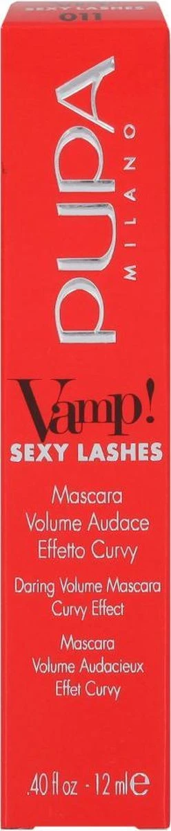PUPA Milano Vamp! Mascara Sexy Lashes - 011 Sexy Black 16 PUPA Milano Vamp! Mascara Sexy Lashes - 011 Sexy Black - Afbeelding 14
