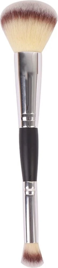 Foundation - Poeder - Make-up Kwast- Foundation Kwast - Concealer Kwast 3-in 1 - Must-have - Cadeau - Verjaardag - Populair - Trendy - Efficiënt - Tijdbesparend