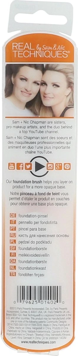 Real Techniques Foundation Brush - Make-up Kwast 13 Real Techniques Foundation Brush - Make-up Kwast - Afbeelding 11