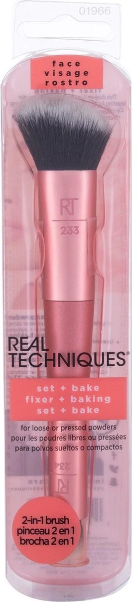Real Techniques Dual Ended Brush - Set & Bake 4 Real Techniques Dual Ended Brush - Set & Bake - Afbeelding 2