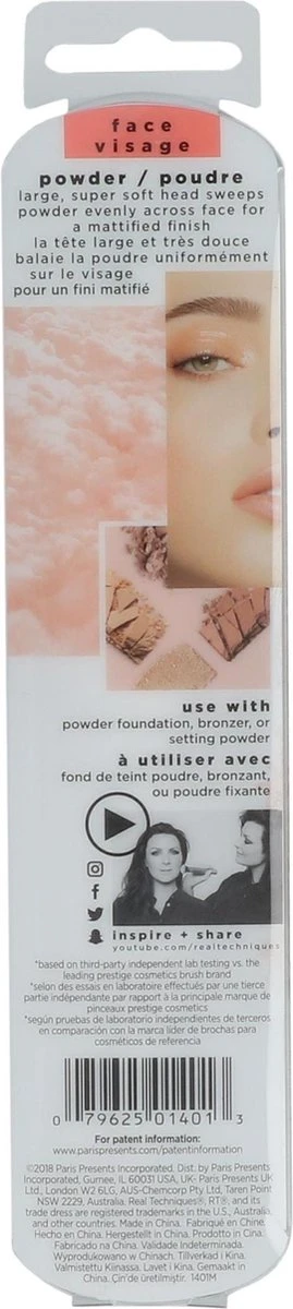 Real Techniques Real Technique Powder Brush - Poeder Kwast 5 Real Techniques Real Technique Powder Brush - Poeder Kwast - Afbeelding 3