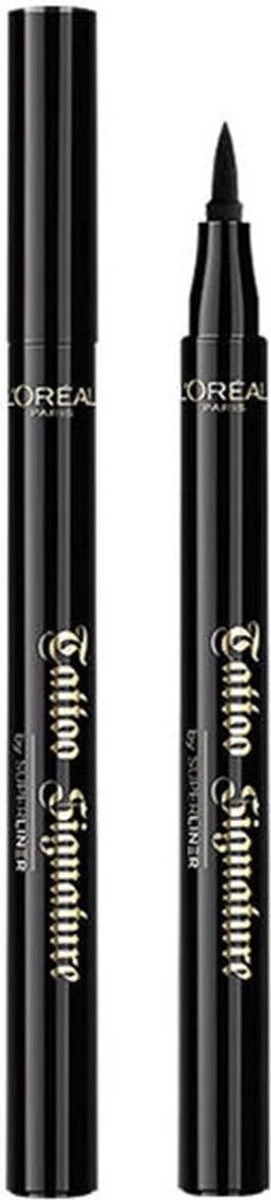 L’Oréal Paris Superliner Tattoo Signature - Black - Eyeliner 9 L’Oréal Paris Superliner Tattoo Signature - Black - Eyeliner - Afbeelding 7