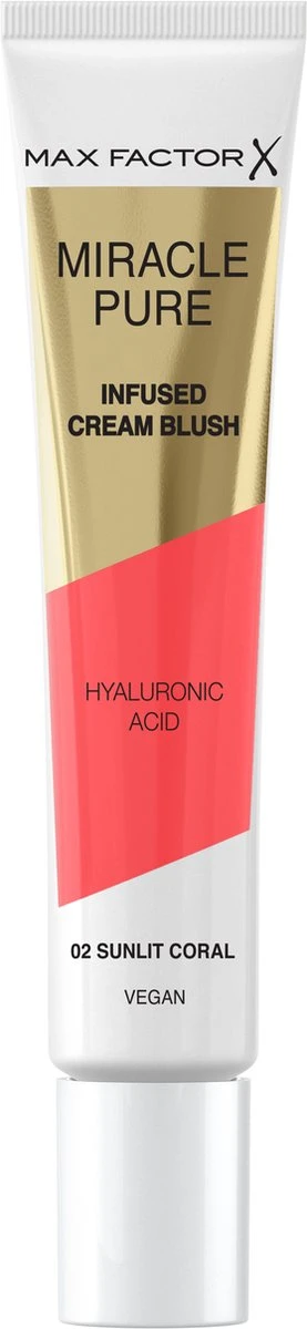Max Factor Miracle Pure Vegan Blush 002 Sunlit Coral 10 Max Factor Miracle Pure Vegan Blush 002 Sunlit Coral - Afbeelding 8