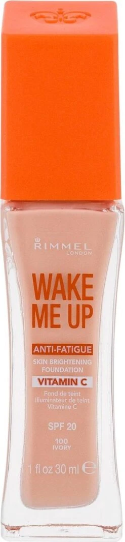 Rimmel London Rimmel - Wake Me Up Foundation With Vitamine C - Ivory 12 Rimmel London Rimmel - Wake Me Up Foundation With Vitamine C - Ivory -Cosmetica Winkel 278x1200 2