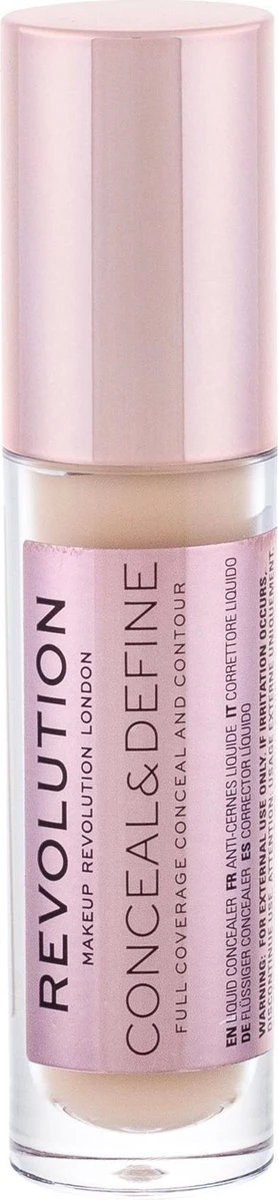 Makeup Revolution - (Conceal & Define Concealer) 3.4 Ml Odstín C5 - 9 Makeup Revolution - (Conceal & Define Concealer) 3.4 Ml Odstín C5 - - Afbeelding 7