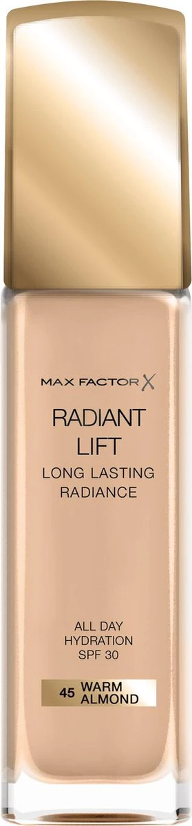 Max Factor Radiant Lift FD - 45 Warm Almond 3 Max Factor Radiant Lift FD - 45 Warm Almond