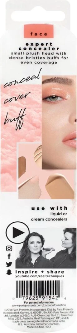 Real Techniques Expert Concealer Brush - Concealer Kwast 30 Real Techniques Expert Concealer Brush - Concealer Kwast -Cosmetica Winkel 280x1200 3