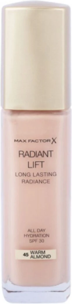 Max Factor Radiant Lift FD - 45 Warm Almond 20 Max Factor Radiant Lift FD - 45 Warm Almond -Cosmetica Winkel 286x1200 2