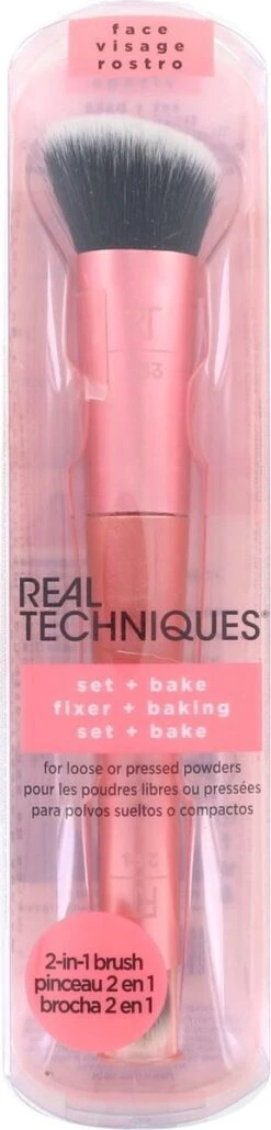 Real Techniques Dual Ended Brush - Set & Bake