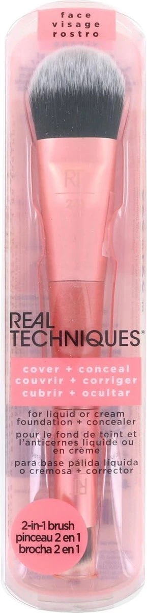 Real Techniques Dual Ended Brush - Cover & Conceal 3 Real Techniques Dual Ended Brush - Cover & Conceal