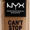 NYX Professional Makeup - Can't Stop Won't Stop Foundation - Caramel 2 NYX Professional Makeup - Can't Stop Won't Stop Foundation - Caramel -Cosmetica Winkel 291x1200 3