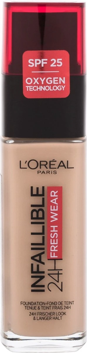L'Oréal Infallible 24H Fresh Wear Foundation - 110 Rose Vanilla 11 L'Oréal Infallible 24H Fresh Wear Foundation - 110 Rose Vanilla - Afbeelding 9