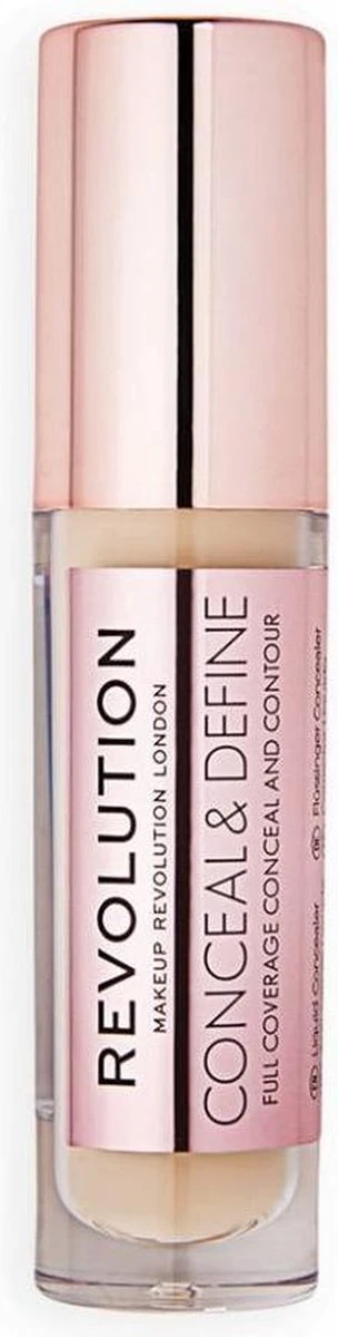 Makeup Revolution - (Conceal & Define Concealer) 3.4 Ml Odstín C5 - 3 Makeup Revolution - (Conceal & Define Concealer) 3.4 Ml Odstín C5 -