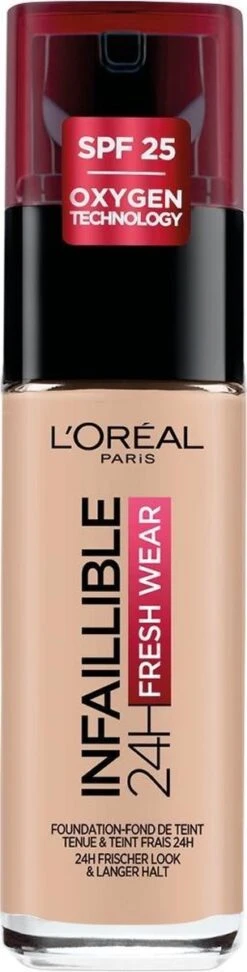 L'Oréal Infallible 24H Fresh Wear Foundation - 110 Rose Vanilla 21 L'Oréal Infallible 24H Fresh Wear Foundation - 110 Rose Vanilla -Cosmetica Winkel 305x1200 3