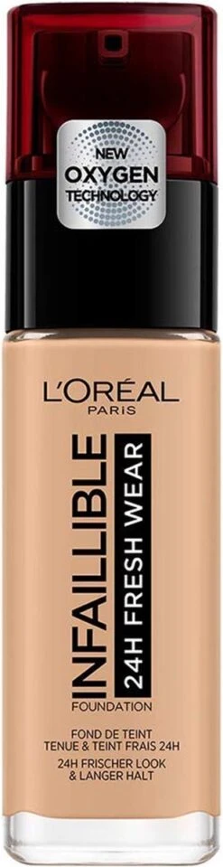 L'Oréal Paris Infaillible 24H Fresh Wear Foundation - 140 Golden Beige - Langhoudend 10 L'Oréal Paris Infaillible 24H Fresh Wear Foundation - 140 Golden Beige - Langhoudend -Cosmetica Winkel 309x1200 1